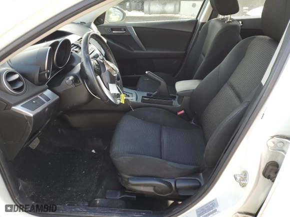 2012 Mazda Mazda3 i Touring with VIN JM1BL1L71C1595566, listed as a Copart auction lot 45386205 with 64,515 mi miles and Salvage Title. Bid and sale history available at carsss.com. Image 7.