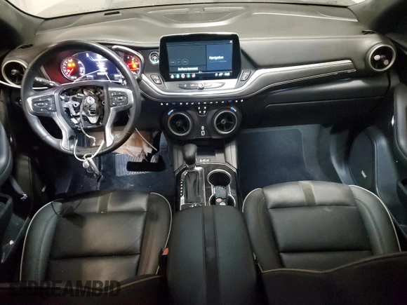 2023 Chevrolet Blazer Premier with VIN 3GNKBFRS9PS106936, listed as a Copart auction lot 52016095 with 46,664 mi miles and Salvage title. Bid and sale history available at DreamBid. Image 8.