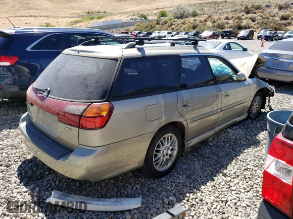 2000 Subaru Legacy with VIN 4S3BH6452Y7306601, listed as a Copart auction lot 67319954 with 276,584 mi miles and Salvage title. Bid and sale history available at DreamBid. Image 3.
