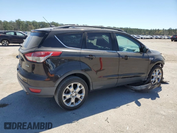 2013 Ford Escape SE with VIN 1FMCU0GX0DUB76108, listed as a Copart auction lot 50599605 with 127,383 mi miles and Salvage Title. Bid and sale history available at carsss.com. Image 3.