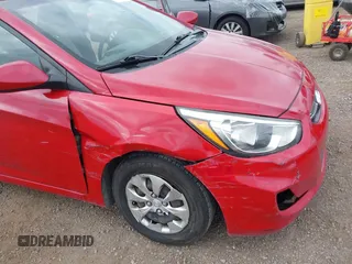 2015 Hyundai Accent GLS with VIN KMHCT4AE6FU848256, listed as a IAAI auction lot 42052721 with 63,453 mi miles. Bid and sale history available at carsss.com. Image 6.