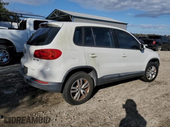 2013 Volkswagen Tiguan SE with VIN WVGAV3AX9DW575926, listed as a Copart auction lot 85048984 with 117,986 mi miles and Clean title. Bid and sale history available at DreamBid. Image 3.