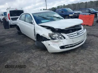 2007 Toyota Avalon XL with VIN 4T1BK36B47U175024, listed as a IAAI auction lot 41212052 with 165,167 mi miles. Bid and sale history available at carsss.com. Image 1.