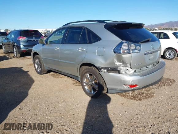 2006 Lexus RX 400h with VIN JTJHW31U560026104, listed as a IAAI auction lot 41311951 with 246,861 mi miles and . Bid and sale history available at DreamBid. Image 3.