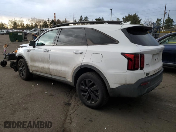 2022 Kia Sorento X-Line S with VIN 5XYRLDLC2NG159938, listed as a Copart auction lot 49259545 with 31,677 mi miles and Salvage Title. Bid and sale history available at DreamBid. Image 2.