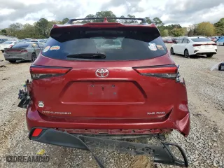 2020 Toyota Highlander XLE with VIN 5TDHZRBH2LS014340, listed as a Copart auction lot 50123595 with 87,305 mi miles and Non Repairable. Bid and sale history available at carsss.com. Image 6.