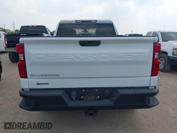 2021 Chevrolet Silverado 1500 Work Truck with VIN 1GCRYAEF0MZ210103, listed as a IAAI auction lot 41895696 with 80,098 mi miles and . Bid and sale history available at DreamBid. Image 17.