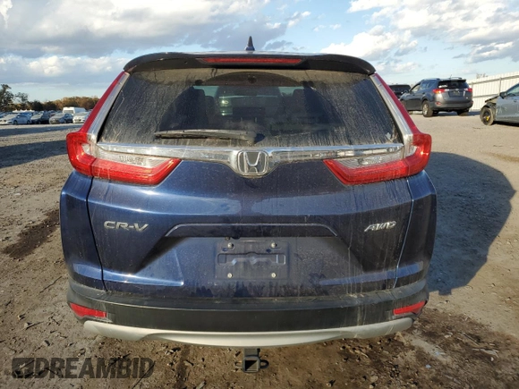 2018 Honda CR-V EX with VIN 7FARW2H54JE076670, listed as a Copart auction lot 78314954 with 123,072 mi miles and Salvage Title. Bid and sale history available at DreamBid. Image 6.