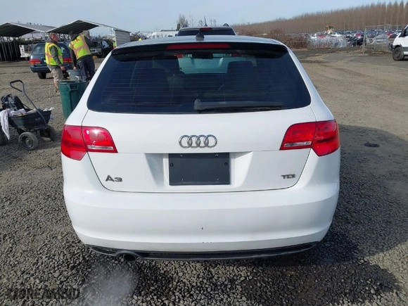 2012 Audi A3 2.0 TDI Premium Plus with VIN WAUKJAFM9CA156300, listed as a IAAI auction lot 41565757 with 100,524 mi miles. Bid and sale history available at carsss.com. Image 16.