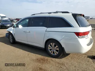 2016 Honda Odyssey with VIN 5FNRL5H62GB143676, listed as a Copart auction lot 54407205 with 113,423 mi miles and Salvage Title. Bid and sale history available at DreamBid. Image 2.