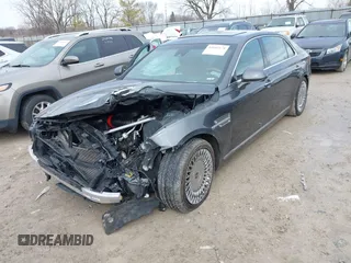2020 Genesis G90 Ultimate z VIN KMTF54PH1LU081314, wystawiony jako IAAI lot #41642178 z przebiegiem 122 450 mil mil oraz . Historia ofert i sprzedaży dostępna na DreamBid. Obrazek 17.
