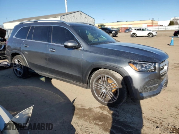 2023 Mercedes-Benz GLS 450 with VIN 4JGFF5KE4PA962865, listed as a Copart auction lot 42962394 with 14,343 mi miles and . Bid and sale history available at DreamBid. Image 4.