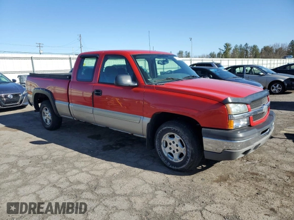 2004 Chevrolet Silverado 1500 with VIN 1GCEK19V94Z113855, listed as a Copart auction lot 50264745 with 202,735 mi miles and Clean Title. Bid and sale history available at DreamBid. Image 4.