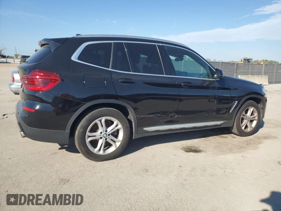 2020 BMW X3 sDrive30i with VIN 5UXTY3C00LLU69643, listed as a Copart auction lot 47478345 with 150,118 mi miles and Clean Title. Bid and sale history available at carsss.com. Image 3.