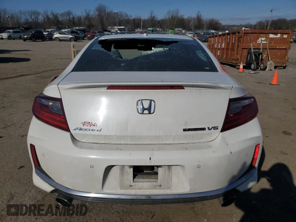 2016 Honda Accord Touring with VIN 1HGCT2B02GA001377, listed as a Copart auction lot 45978195 with 170,371 mi miles and Salvage Title. Bid and sale history available at DreamBid. Image 6.