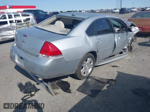 2012 Chevrolet Impala LT Fleet with VIN 2G1WG5E35C1229295, listed as a IAAI auction lot 41900859 with Not Provided miles and . Bid and sale history available at DreamBid. Image 4.