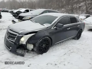 2014 Cadillac XTS Platinum with VIN 2G61W5S85E9276385, listed as a Copart auction lot 42546855 with 90,338 mi miles and Salvage Title. Bid and sale history available at DreamBid. Image 1.