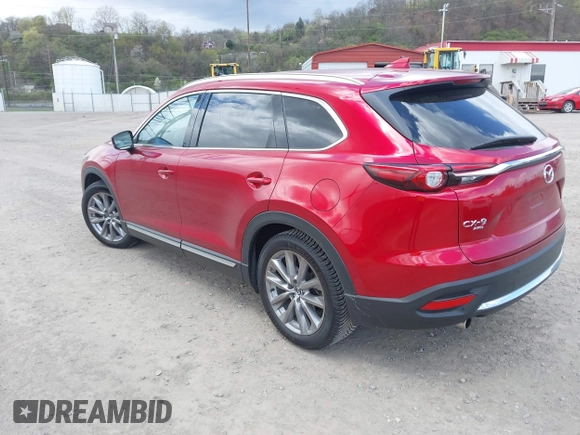 2020 Mazda CX-9 Grand Touring with VIN JM3TCBDY3L0424414, listed as a IAAI auction lot 42044246 with 23,687 mi miles. Bid and sale history available at carsss.com. Image 3.