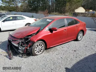 2021 Toyota Corolla LE with VIN JTDVPMAE1MJ166093, listed as a Copart auction lot 50741855 with 29,628 mi miles and Salvage Title. Bid and sale history available at carsss.com. Image 1.