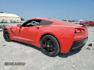 2016 Chevrolet Corvette 1LT with VIN 1G1YB2D74G5123435, listed as a Copart auction lot 50104895 with 71,220 mi miles and Salvage Title. Bid and sale history available at carsss.com. Image 2.