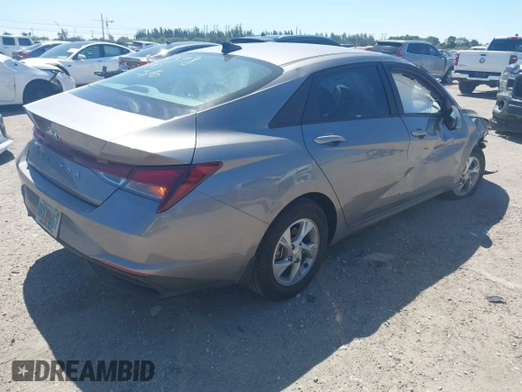 2023 Hyundai Elantra SE with VIN KMHLL4AG9PU483378, listed as a IAAI auction lot 41763542 with 44,730 mi miles and . Bid and sale history available at DreamBid. Image 4.