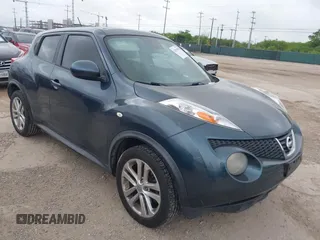 2014 Nissan Juke S z VIN JN8AF5MR4ET354672, wystawiony jako IAAI lot #42076998 z przebiegiem 125 498 mil mil oraz . Historia ofert i sprzedaży dostępna na DreamBid. Obrazek 1.
