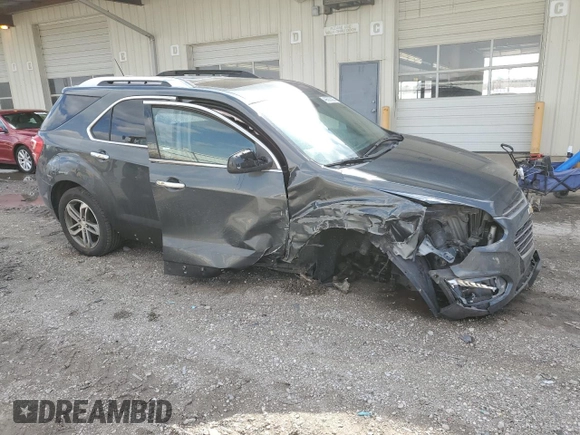 2017 Chevrolet Equinox Premier with VIN 2GNALDEK5H1509506, listed as a Copart auction lot 49555335 with 108,509 mi miles and Salvage Title. Bid and sale history available at carsss.com. Image 4.