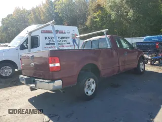 2005 Ford F-150 XL with VIN 1FTRF12W65KC58208, listed as a Copart auction lot 82281114 with 129,774 mi miles and Salvage title. Bid and sale history available at DreamBid. Image 3.