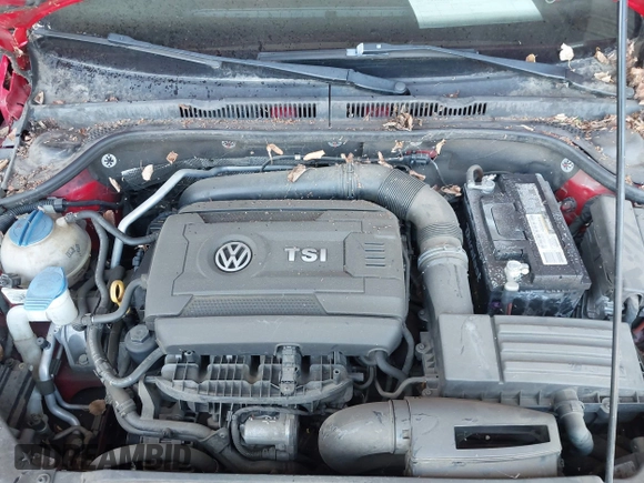 2015 Volkswagen Jetta Sedan 1.8T SE with VIN 3VWD17AJ8FM297813, listed as a IAAI auction lot 42114550 with 126,229 mi miles. Bid and sale history available at carsss.com. Image 10.