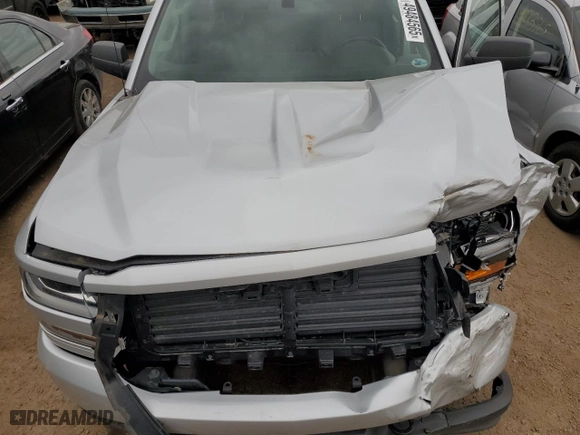 2019 Chevrolet Silverado 1500 LD Custom with VIN 2GCVKMEC6K1241434, listed as a Copart auction lot 49484565 with 0 mi miles and Salvage Title. Bid and sale history available at carsss.com. Image 11.