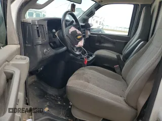2020 Chevrolet Express Commercial with VIN 1GB3GSCG2L1254616, listed as a Copart auction lot 75731874 with 122,285 mi miles and Salvage Title. Bid and sale history available at carsss.com. Image 7.