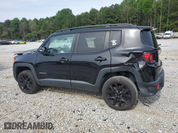 2017 Jeep Renegade Altitude with VIN ZACCJBBB9HPF02998, listed as a Copart auction lot 56546065 with 110,360 mi miles and Salvage title. Bid and sale history available at DreamBid. Image 2.
