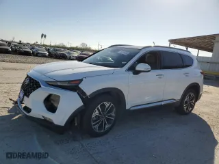 2019 Hyundai Santa Fe Limited with VIN 5NMS53AA0KH063542, listed as a Copart auction lot 86742474 with 79,929 mi miles and Salvage Title. Bid and sale history available at carsss.com. Image 1.