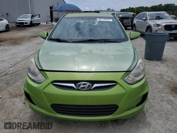 2013 Hyundai Accent GS with VIN KMHCT5AE6DU083617, listed as a Copart auction lot 58719915 with 157,502 mi miles and Clean title. Bid and sale history available at DreamBid. Image 5.