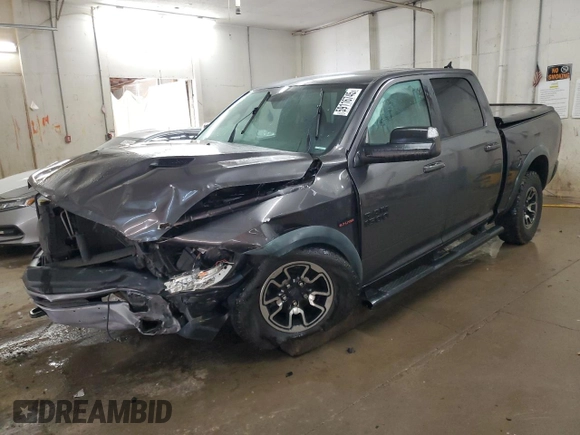 2017 Ram 1500 Rebel with VIN 1C6RR7YT5HS572564, listed as a Copart auction lot 59116745 with 178,523 mi miles and Salvage title. Bid and sale history available at DreamBid. Image 1.