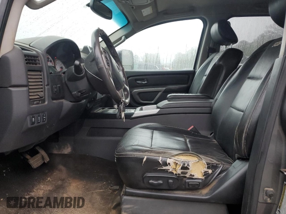 2015 Nissan Titan Pro-4X with VIN 1N6BA0EC2FN504261, listed as a Copart auction lot 50926675 with Not provided miles and Clean title. Bid and sale history available at DreamBid. Image 7.