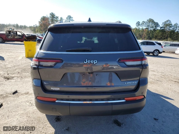 2021 Jeep Grand Cherokee L Limited with VIN 1C4RJJBG2M8198818, listed as a Copart auction lot 82781874 with 47,452 mi miles and Salvage Title. Bid and sale history available at carsss.com. Image 6.
