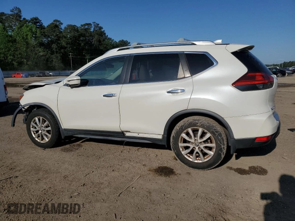 2017 Nissan Rogue SV with VIN JN8AT2MT5HW381398, listed as a Copart auction lot 52356335 with 58,292 mi miles and Salvage Title. Bid and sale history available at carsss.com. Image 2.