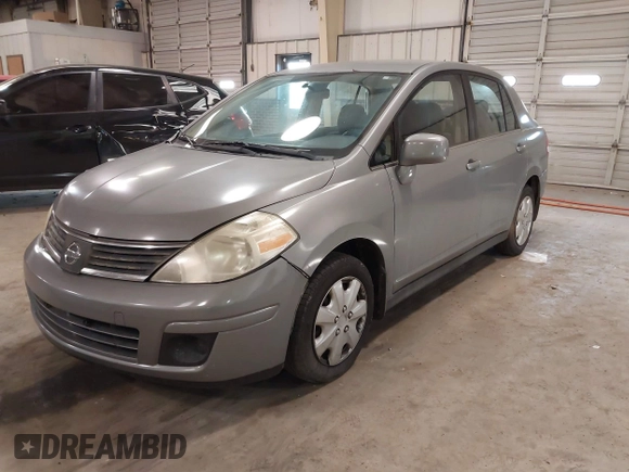 2008 Nissan Versa 1.8 S with VIN 3N1BC11E78L440086, listed as a IAAI auction lot 41362588 with 123,227 mi miles. Bid and sale history available at carsss.com. Image 2.