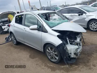 2012 Toyota Yaris L with VIN JTDKTUD35CD518484, listed as a IAAI auction lot 41863849 with 106,024 mi miles. Bid and sale history available at carsss.com. Image 1.