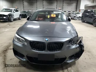 2015 BMW 2 Series M235i xDrive with VIN WBA1J9C59FV371292, listed as a Copart auction lot 85387204 with 0 mi miles and Clean Title. Bid and sale history available at carsss.com. Image 5.