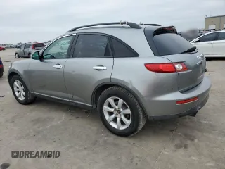 2005 Infiniti FX35 with VIN JNRAS08U95X104555, listed as a Copart auction lot 78633194 with 0 mi miles and Salvage Title. Bid and sale history available at carsss.com. Image 2.