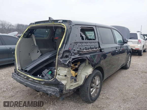 2019 Kia Sedona EX with VIN KNDMB5C1XK6566583, listed as a IAAI auction lot 41542994 with 41,134 mi miles. Bid and sale history available at carsss.com. Image 6.