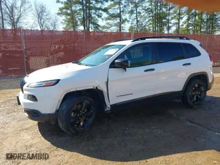 2017 Jeep Cherokee Sport with VIN 1C4PJLAB1HW572605, listed as a IAAI auction lot 41686507 with 170,914 mi miles. Bid and sale history available at carsss.com. Image 20.