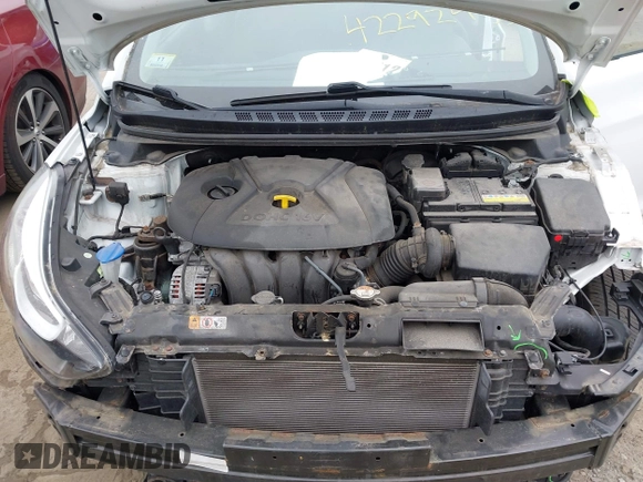 2016 Hyundai Elantra SE with VIN 5NPDH4AE1GH742724, listed as a IAAI auction lot 42292433 with 47,017 mi miles and . Bid and sale history available at DreamBid. Image 10.