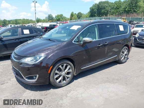 2017 Chrysler Pacifica Limited with VIN 2C4RC1GG7HR525064, listed as a IAAI auction lot 42572835 with 205,452 mi miles and . Bid and sale history available at DreamBid. Image 2.