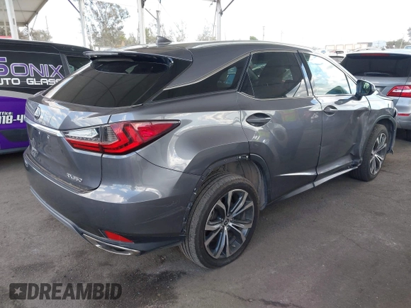 2022 Lexus RX 350 with VIN 2T2HZMAA1NC225639, listed as a IAAI auction lot 41953438 with 48,493 mi miles and . Bid and sale history available at DreamBid. Image 4.