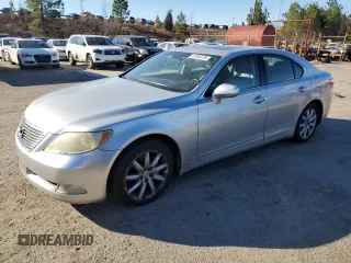2007 Lexus LS 460 with VIN JTHBL46F975040494, listed as a Copart auction lot 41648735 with 353,650 mi miles and Clean Title. Bid and sale history available at DreamBid. Image 1.