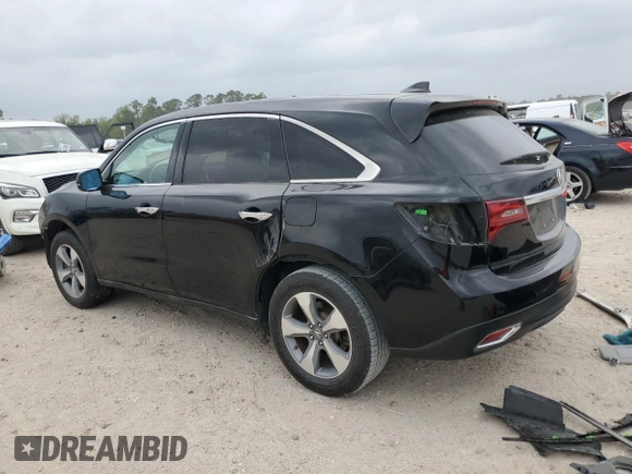 2014 Acura MDX z VIN 5FRYD3H24EB001822, wystawiony jako Copart lot #51503755 z przebiegiem 127 230 mil mil oraz Szkoda całkowita • Salvage title. Historia ofert i sprzedaży dostępna na DreamBid. Obrazek 2.