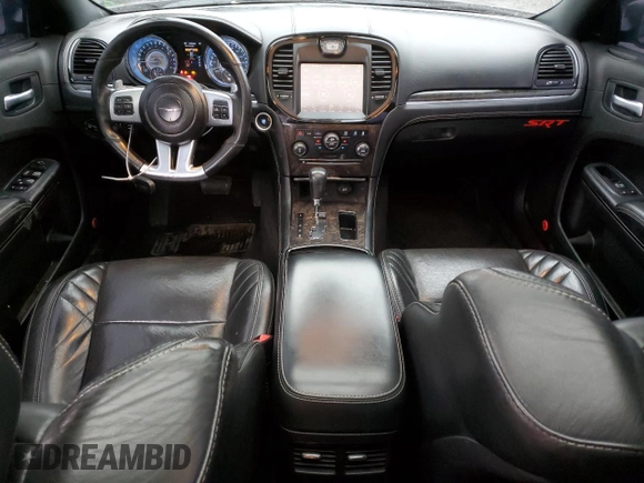 2012 Chrysler 300 SRT8 with VIN 2C3CCAFJ0CH801090, listed as a Copart auction lot 86537394 with 126,439 mi miles and Clean Title. Bid and sale history available at carsss.com. Image 8.